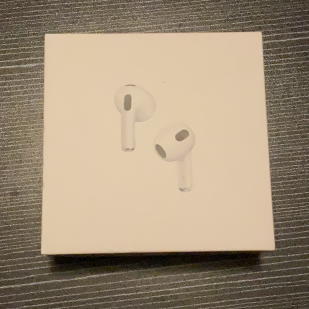 Empty AirPod box